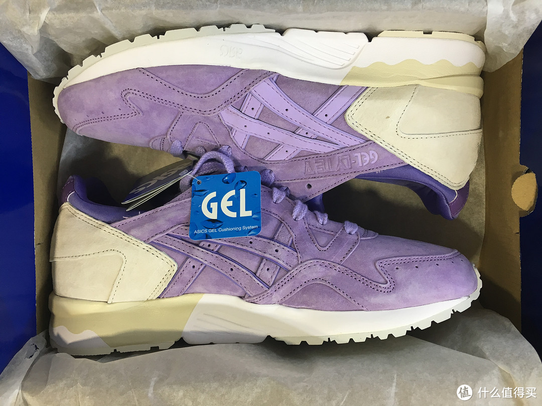 ebay入 ASICS 亚瑟士 Tiger GEL-LYTE V  薰衣草配色运动鞋