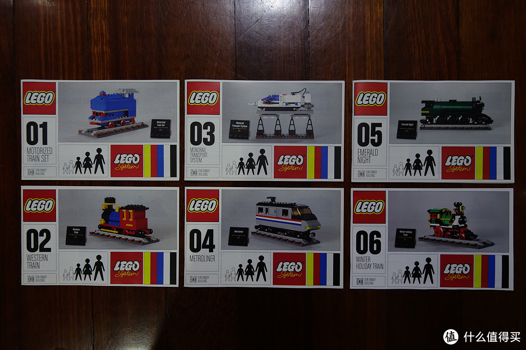 #本站首晒# LEGO 乐高 4002016 火车50周年员工限量版