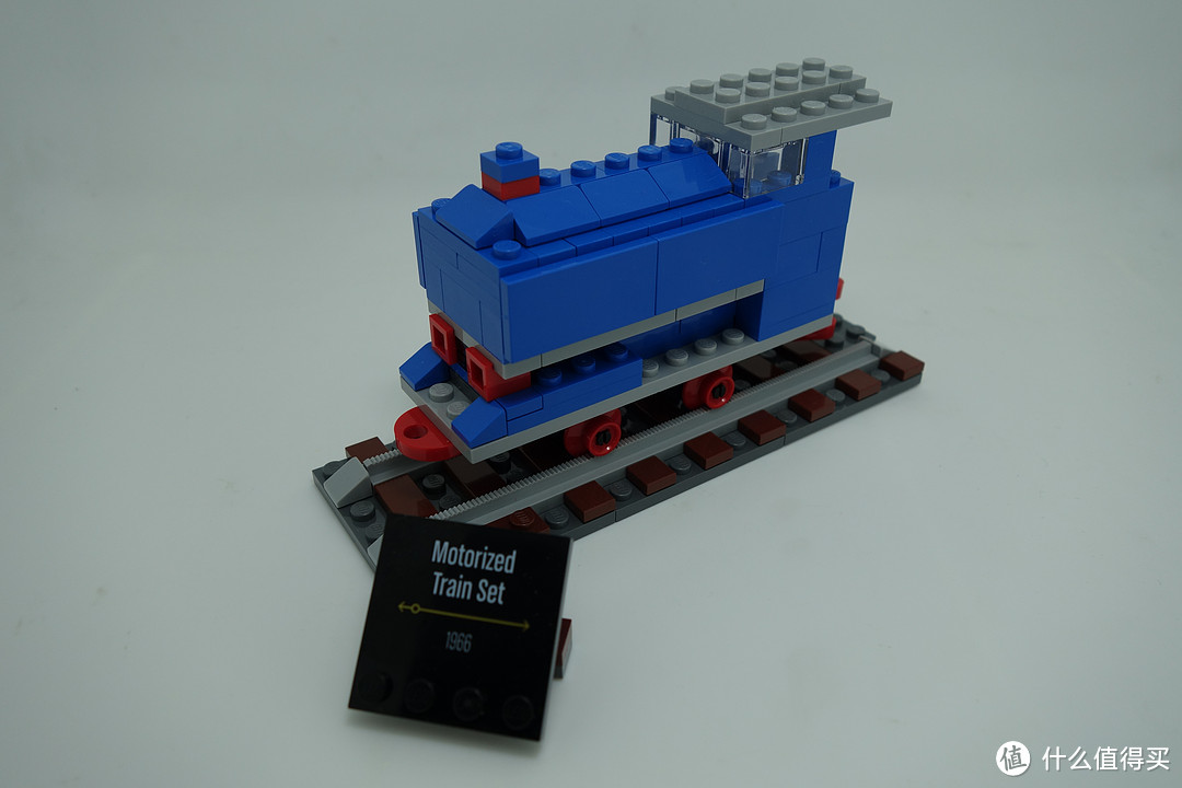 #本站首晒# LEGO 乐高 4002016 火车50周年员工限量版