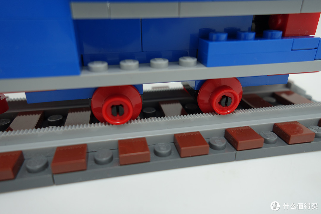 #本站首晒# LEGO 乐高 4002016 火车50周年员工限量版