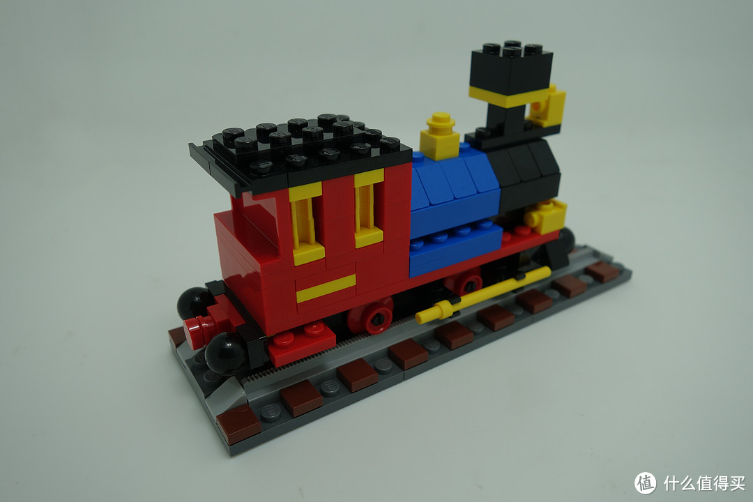 #本站首晒# LEGO 乐高 4002016 火车50周年员工限量版