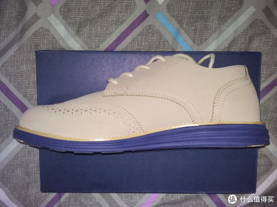 cole haan  big kid US7M 雕花皮鞋300RMB 小脚海淘皮鞋尺码分享