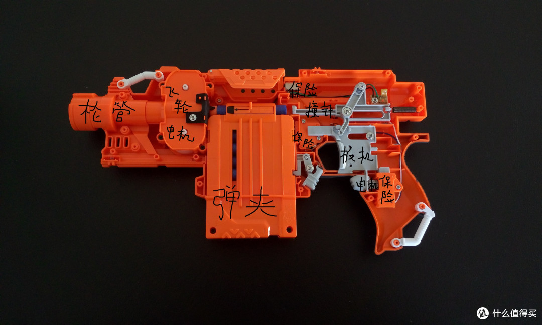 原创新人一万个为什么孩之宝nerf精英系列a0711死拽夫电动软弹枪原理
