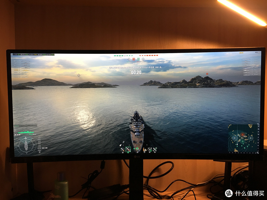 #本站首晒# 带鱼也能电竞!LG 34UC79G 34英寸 21:9 FreeSync电竞显示器