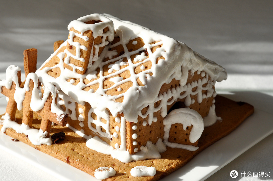 姜饼屋 gingerbread house（视频菜谱）～你小时候一直想要的饼干屋