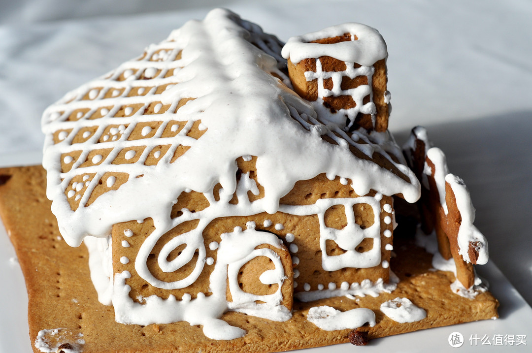 姜饼屋 gingerbread house（视频菜谱）～你小时候一直想要的饼干屋