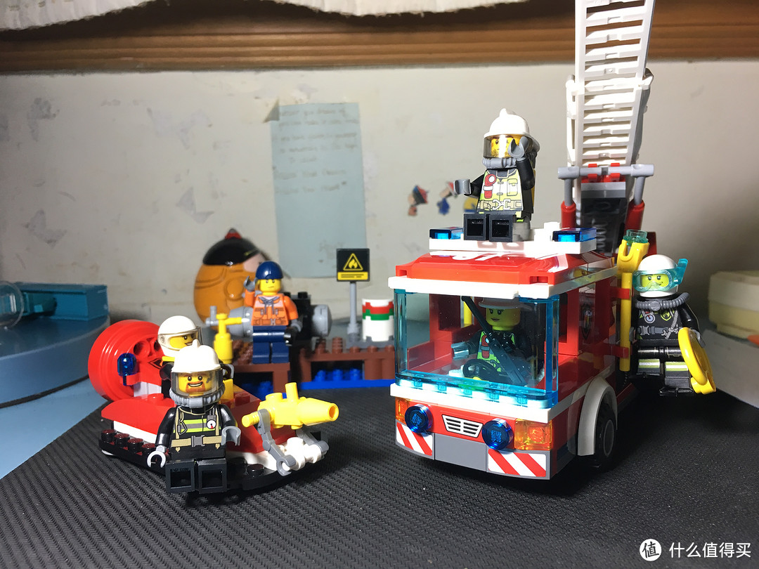#原创新人# LEGO 乐高 60106 消防入门 & 60107云梯消防车