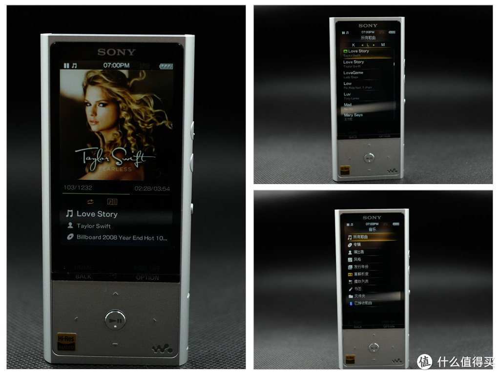 SONY 索尼 NW-ZX100 无损音乐播放器 简评