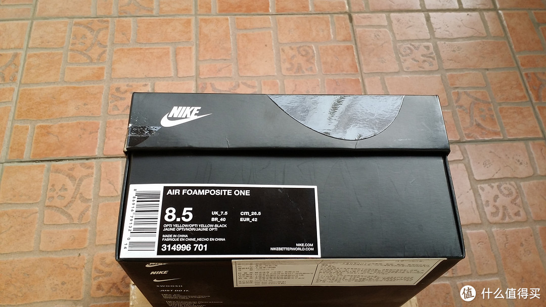 销量惨淡 — Nike 耐克 Air Foamposite One “Wu-Tang” 篮球鞋 开箱