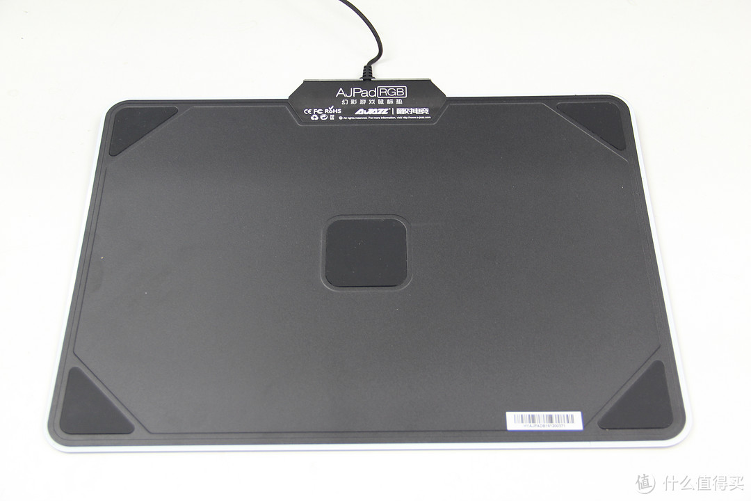 神说,要有光 —— AJAZZ黑爵 Pad RGB 游戏发光 鼠标垫测评
