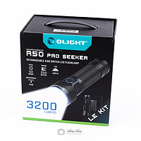 Olight R50pro 手电筒外观展示(本体|材质|插头|底座|应急灯)