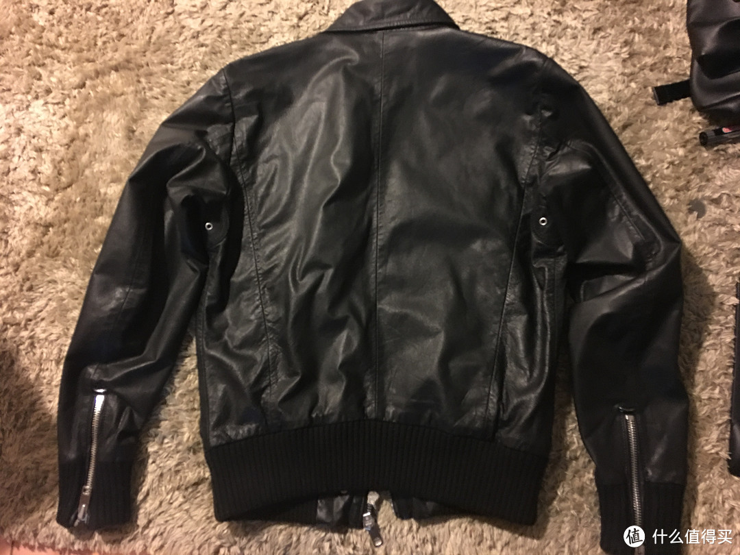 年轻人的第一件皮衣：DIESEL 迪赛 Leather Jacket 夹克