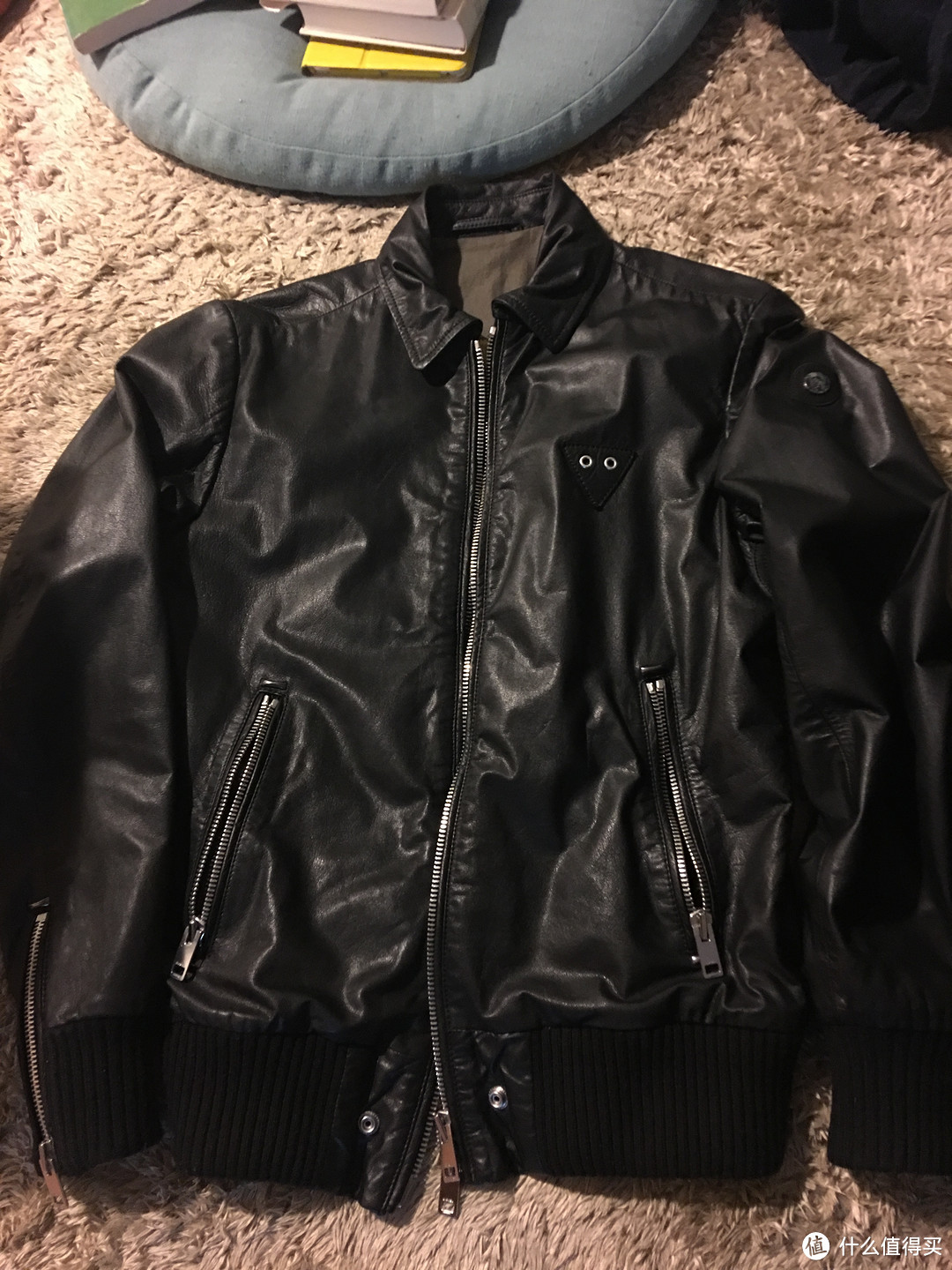 年轻人的第一件皮衣：DIESEL 迪赛 Leather Jacket 夹克