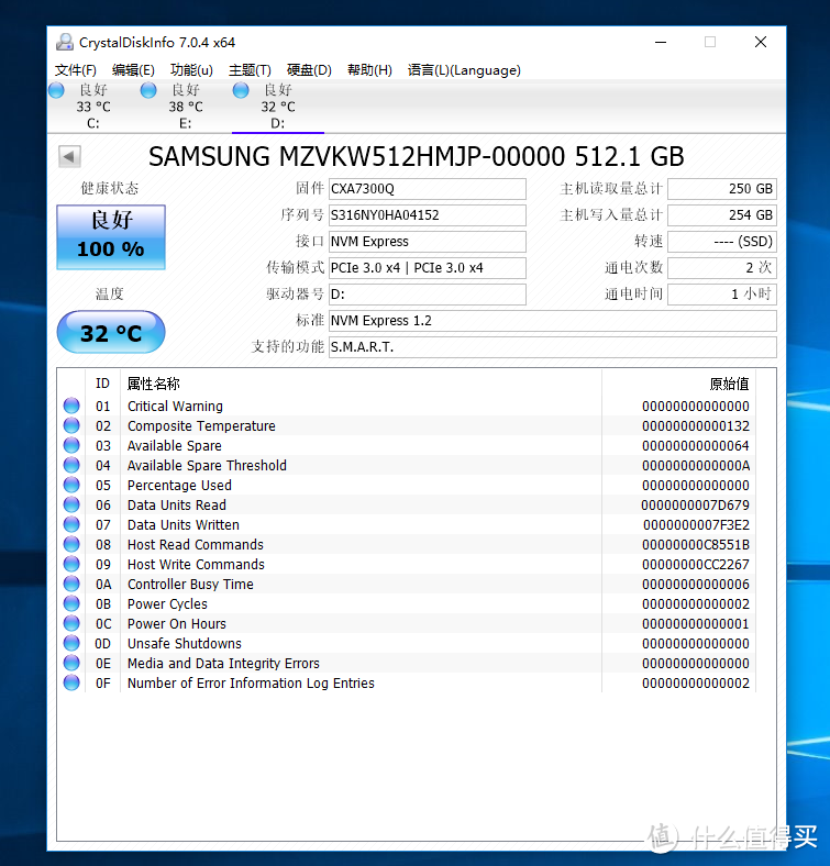 #原创新人#SAMSUNG 三星960 PRO 2T M.2旗舰极SSD+同门师兄弟的实测