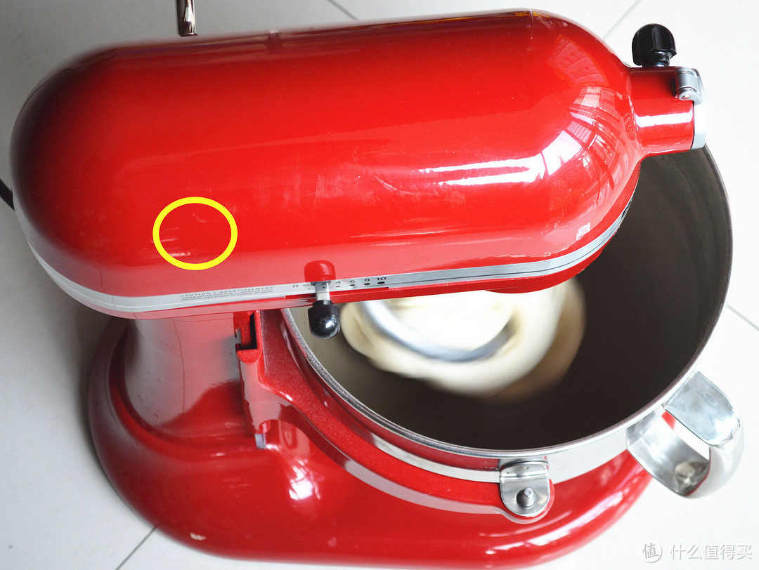 用起来会烫手?Kitchenaid 厨师机和面温度测试
