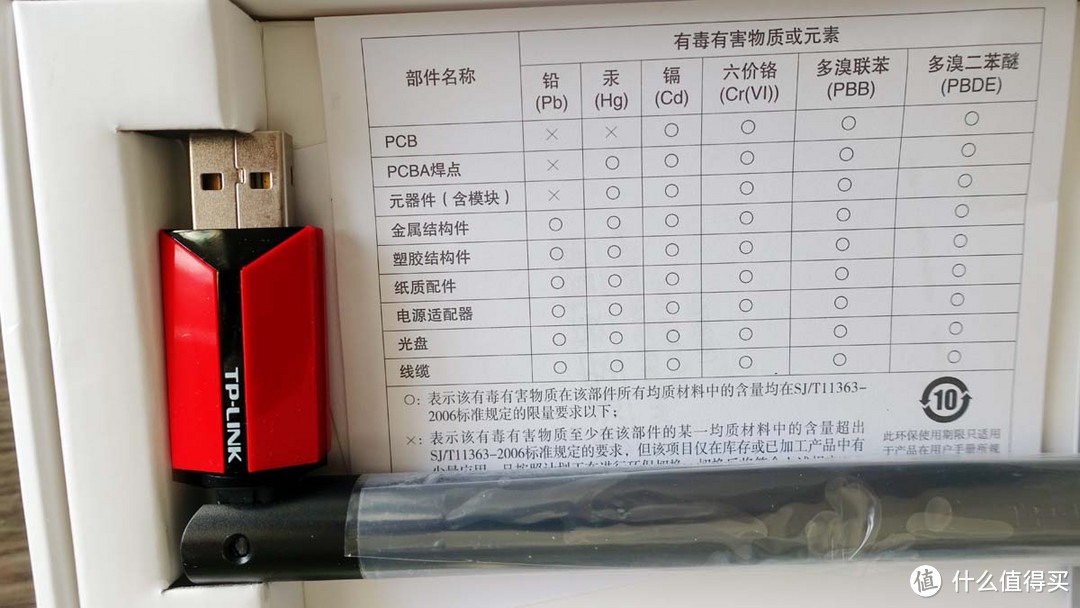 旧笔记本的网络救星 —TP-LINK 普联 WN726N免驱版 外置天线USB无线网卡