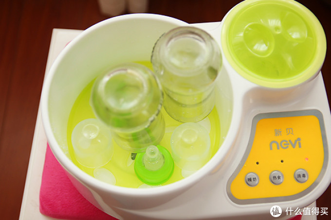 #原创新人#不带烘干 没有二次污染:ncvi 新贝奶瓶消毒器/温奶器体验小记