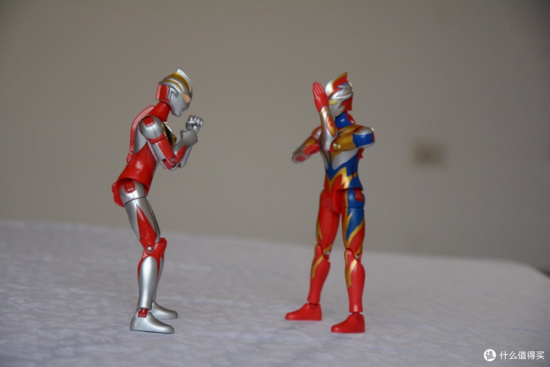 队伍继续壮大 - BANDAI 万代 发声超可动“梦比优斯”&“盖亚”奥特曼晒单