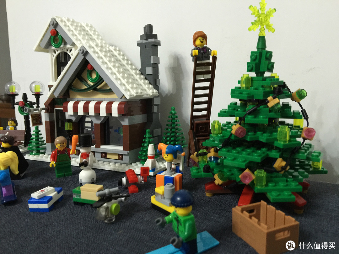 圣诞小礼物 — 国产积木《圣诞小屋 》