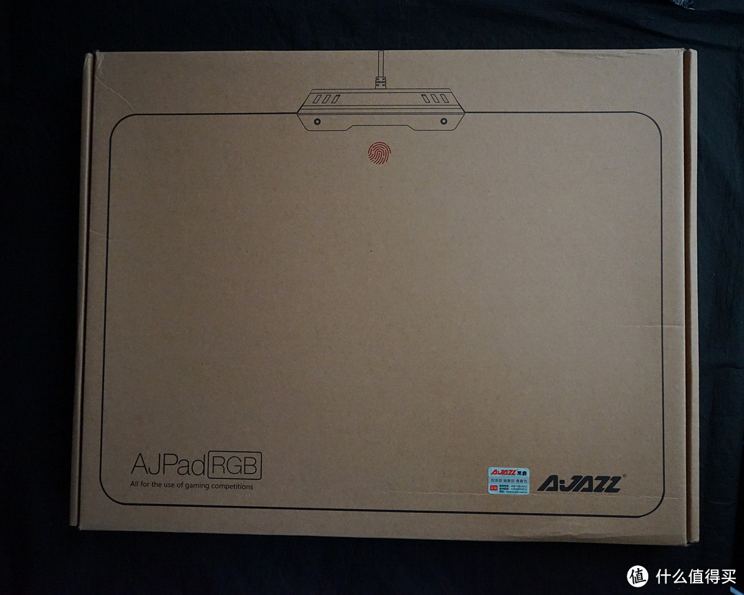 【你与大神之间，只差一块黑板】AJAZZ黑爵 Pad RGB 游戏发光 鼠标垫众测