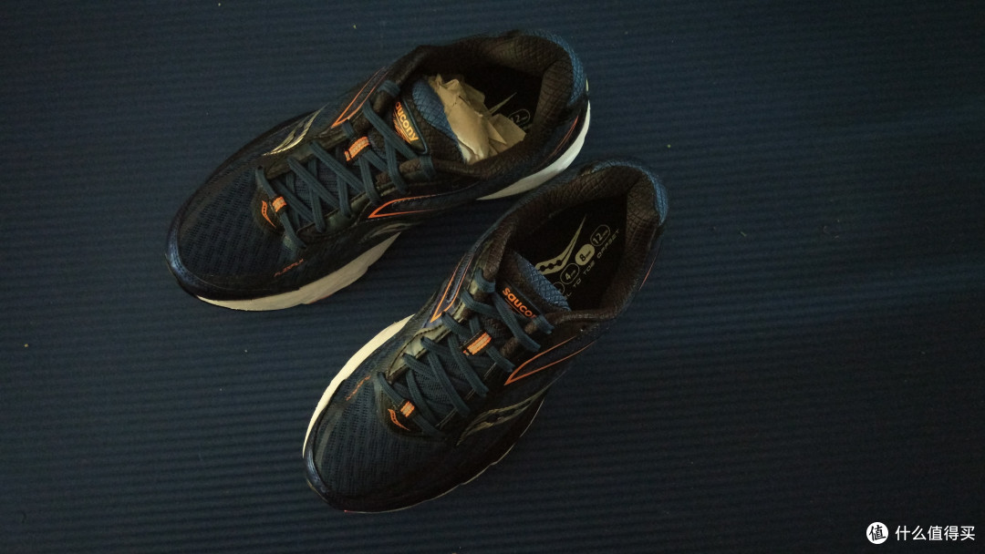 #原创新人#Saucony 索康尼 Ride 8 男士缓冲跑步鞋 开箱