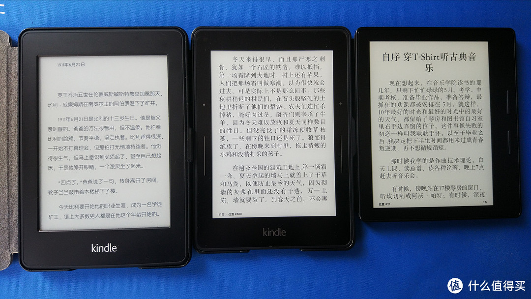 让随处阅读成为可能：kindle“三剑客”横向对比