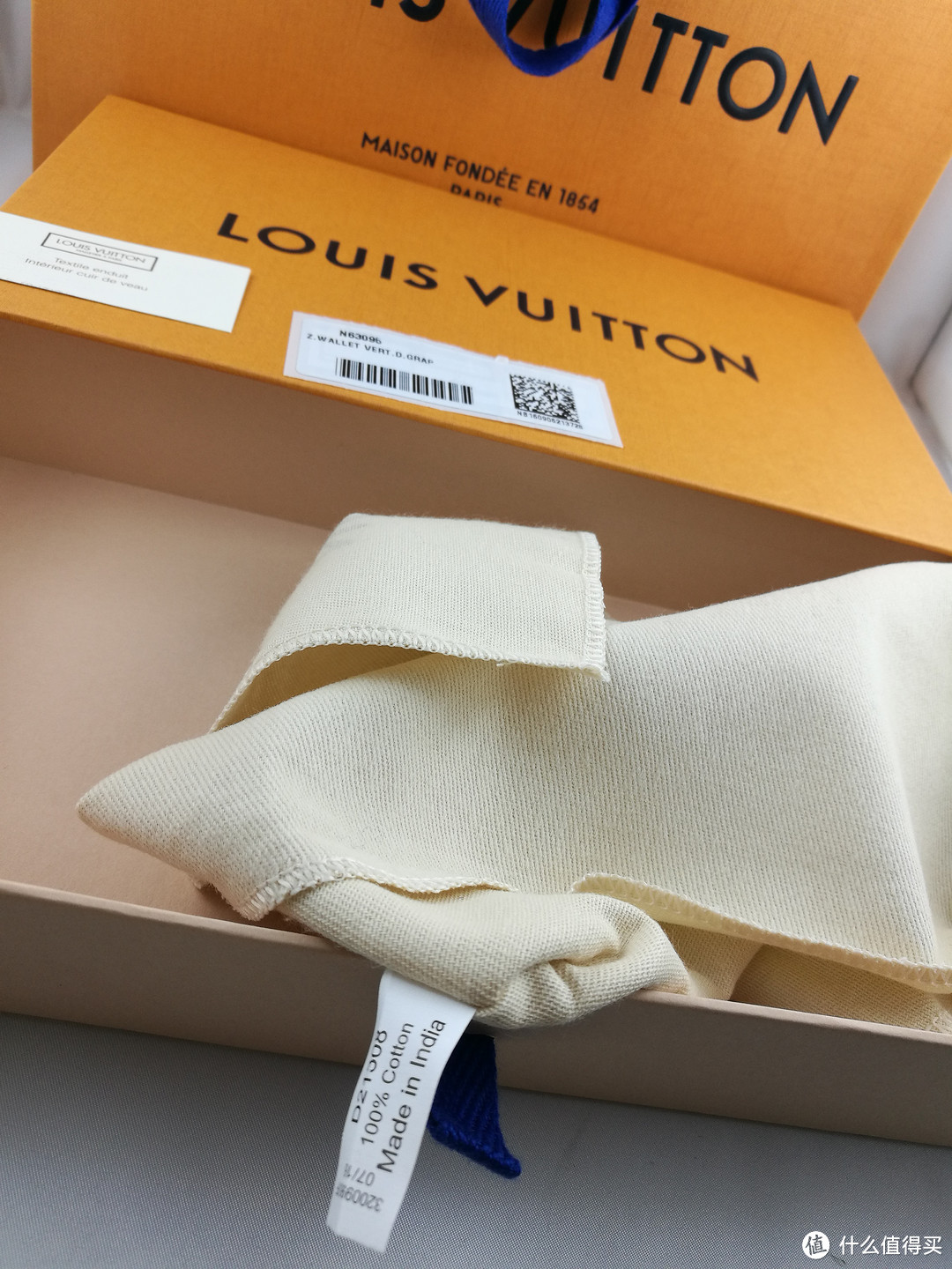 LOUIS VUITTON 路易威登 新款 N63095 男式长款钱夹 开箱晒单