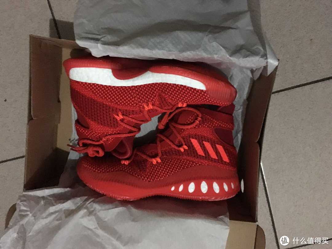 最爱那一抹骚红 Adidas 阿迪达斯 Carzy Explosive 全红