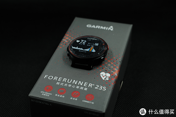 佳明forerunner235 手錶外觀展示(錶帶|數據線|按鍵|錶盤)