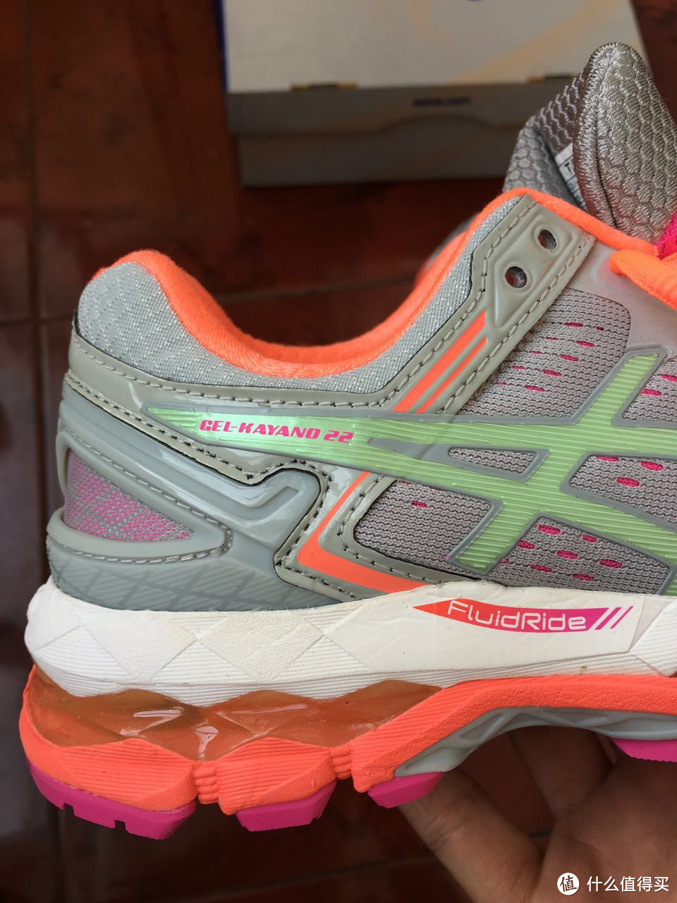 日亚 ASICS LADY GEL-KAYANO 22-slim TJG737 晒单