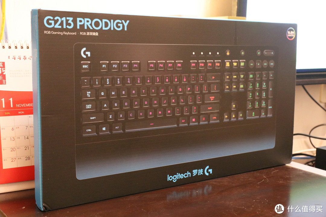 给每一个爱玩的人！Logitech G213 Prodigy RGB 游戏键盘