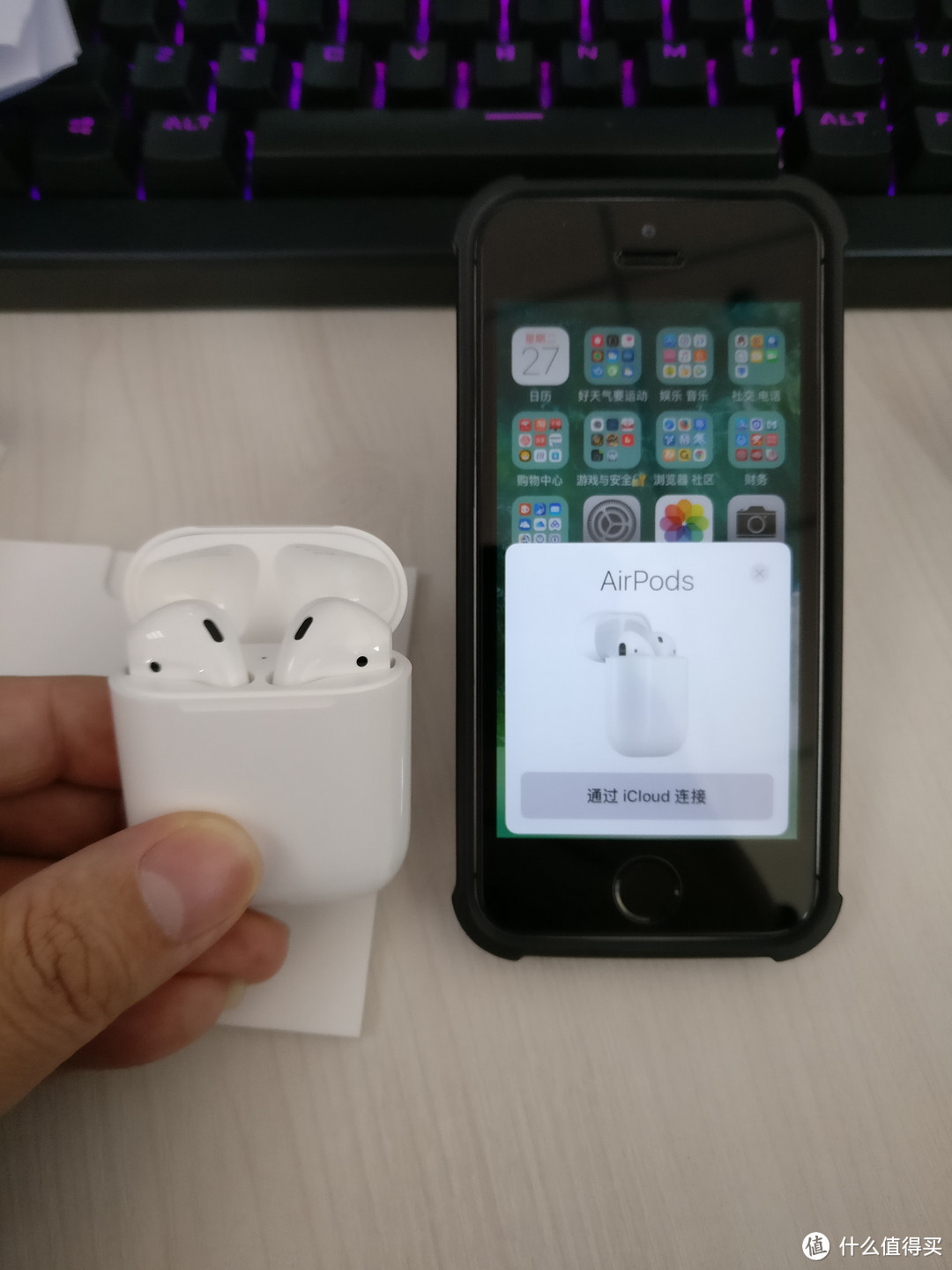 #原创新人#Apple 苹果 airpods 无线耳机 开箱&简单评测