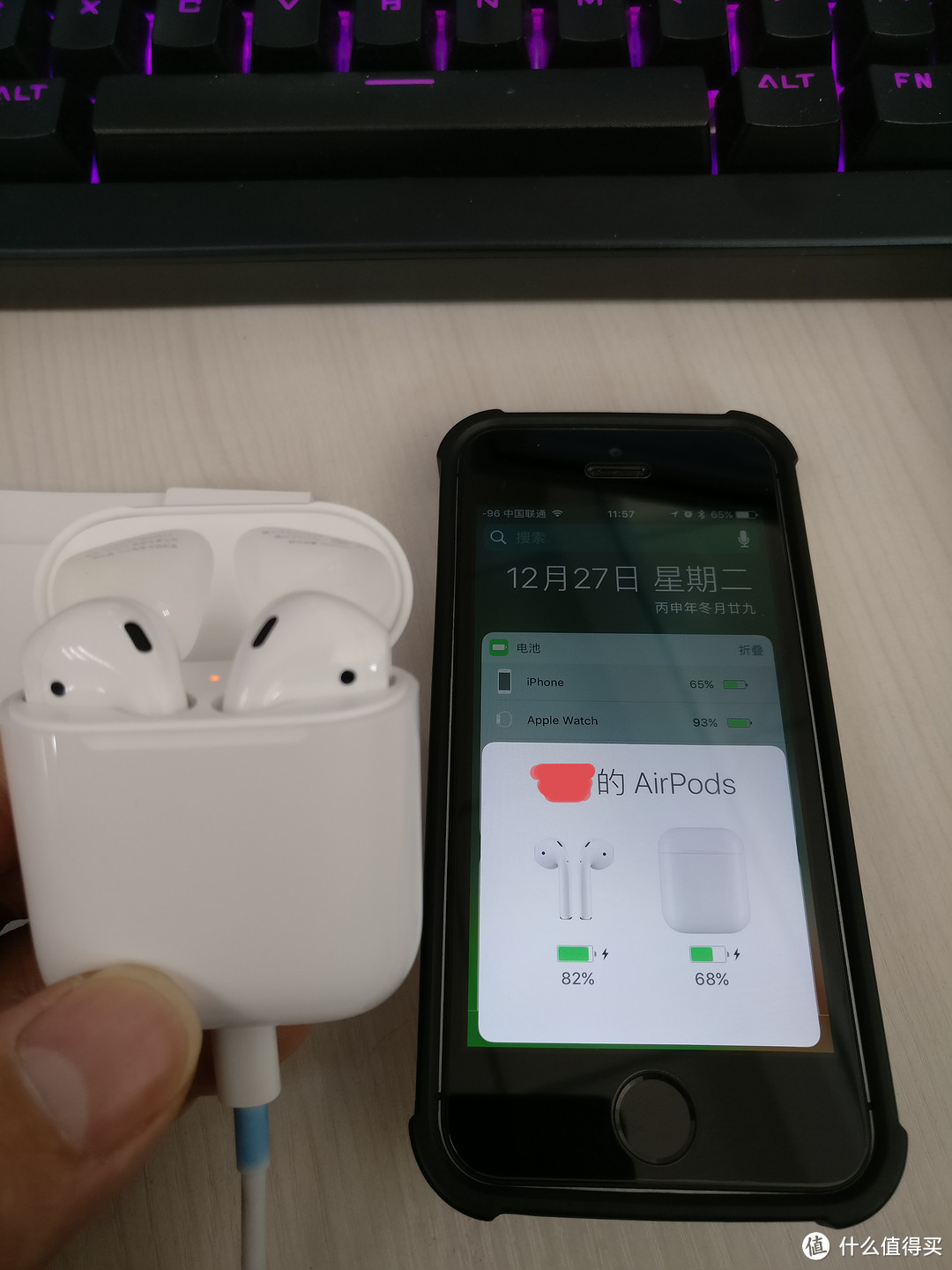 #原创新人#Apple 苹果 airpods 无线耳机 开箱&简单评测