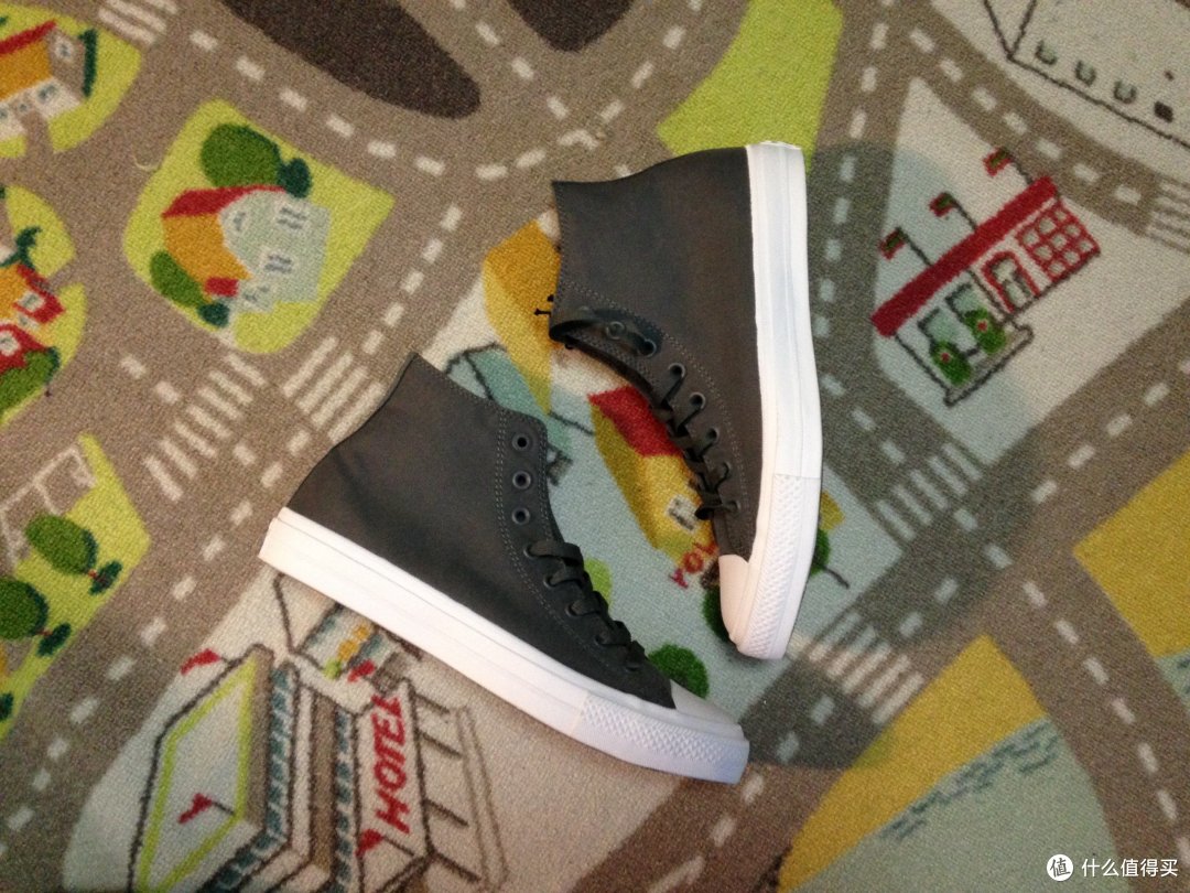 Lunar加持!CONVERSE 匡威 Chuck Taylor All Star II 高帮帆布鞋(附与一代对比)
