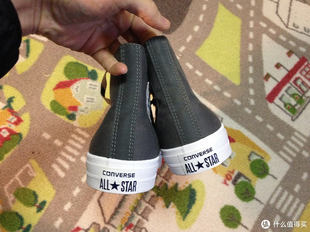 Lunar加持!CONVERSE 匡威 Chuck Taylor All Star II 高帮帆布鞋(附与一代对比)
