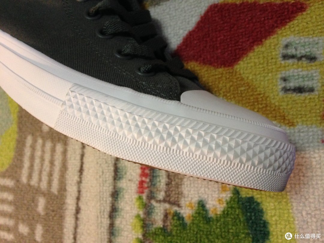 Lunar加持!CONVERSE 匡威 Chuck Taylor All Star II 高帮帆布鞋(附与一代对比)