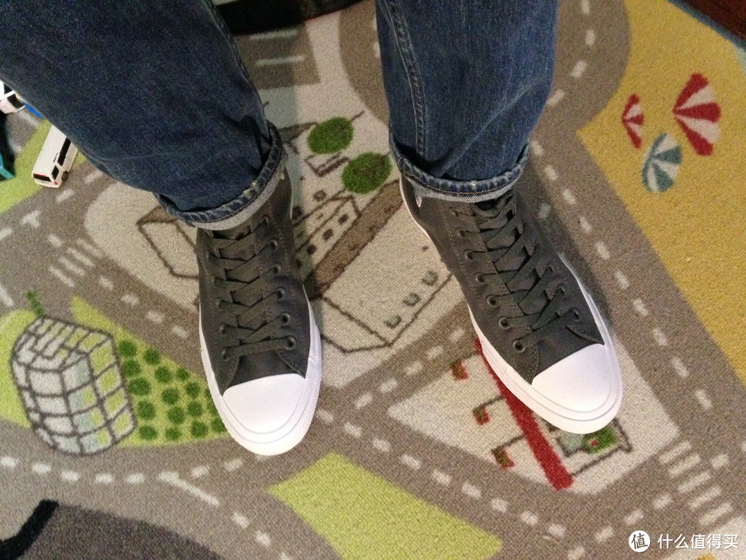 Lunar加持！CONVERSE 匡威 Chuck Taylor All Star II 高帮帆布鞋（附与一代对比）