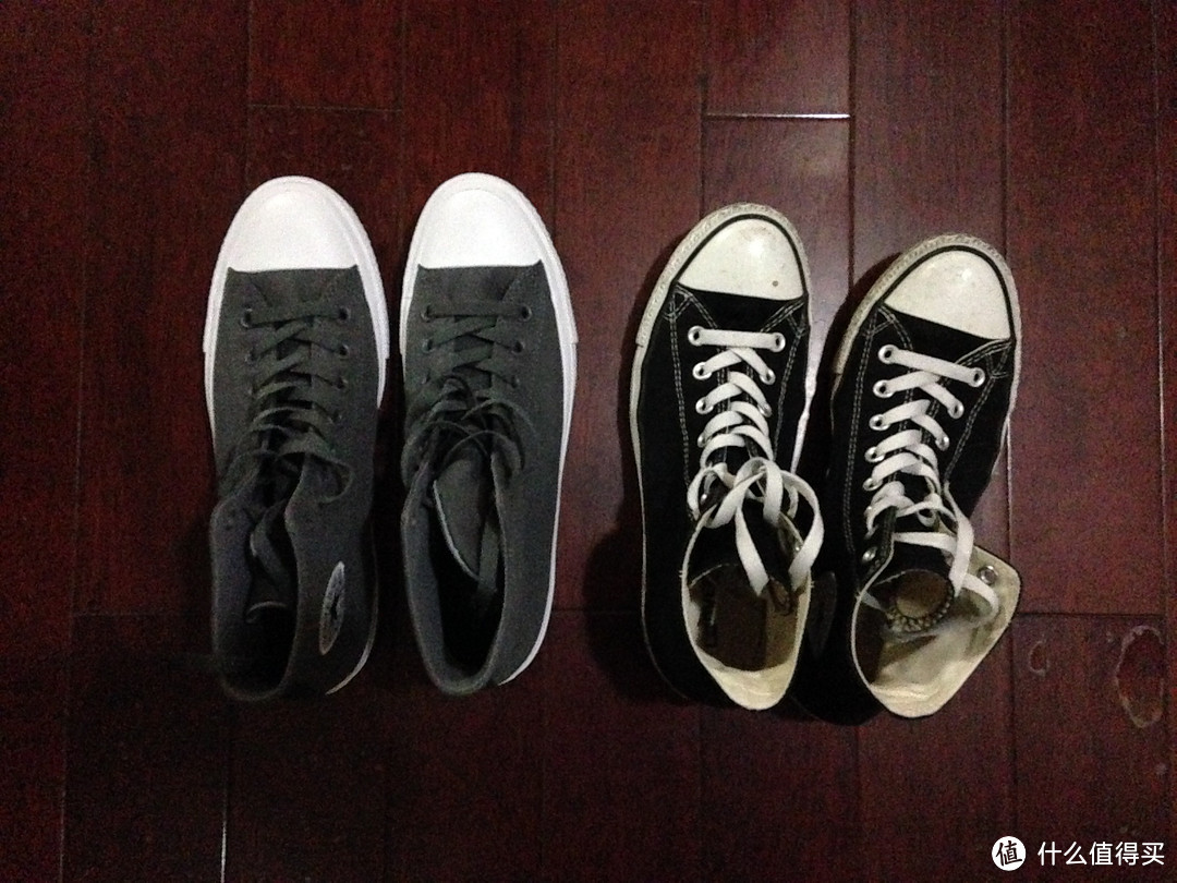 Lunar加持！CONVERSE 匡威 Chuck Taylor All Star II 高帮帆布鞋（附与一代对比）