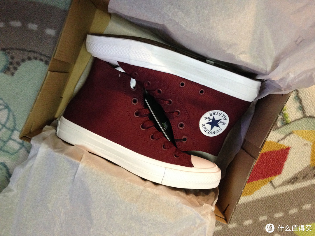 又买情侣鞋！CONVERSE 匡威 Chuck Taylor All Star II 高帮帆布鞋