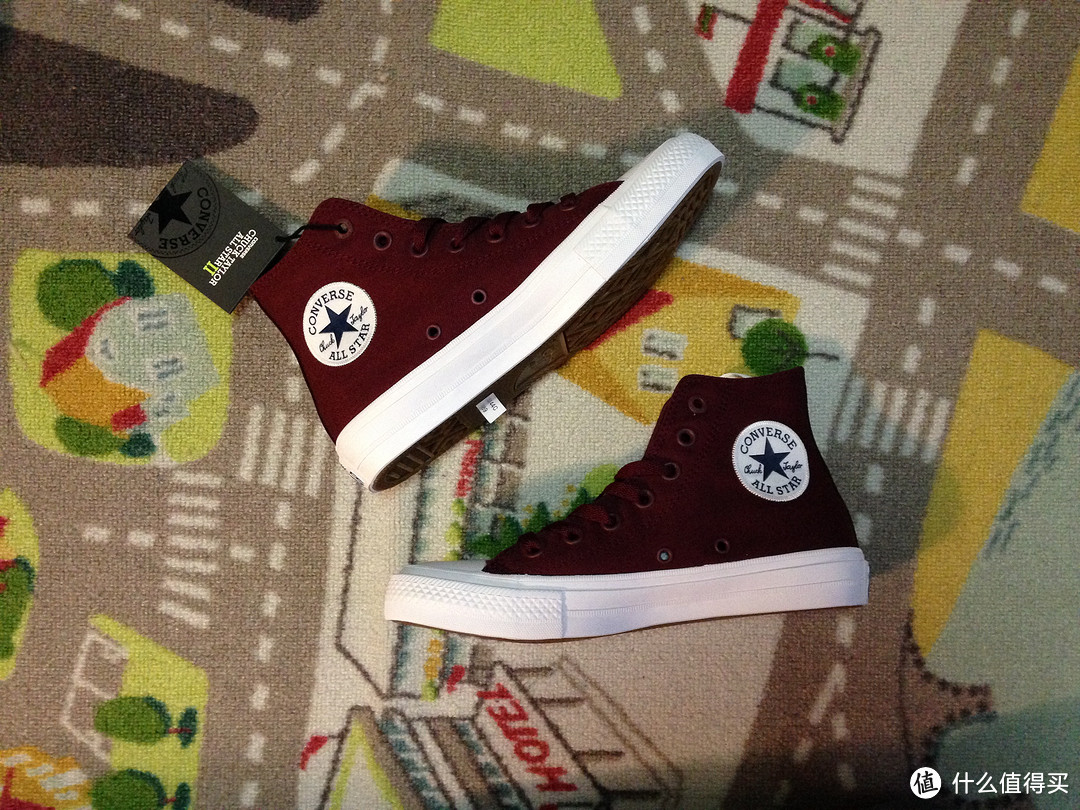 又买情侣鞋！CONVERSE 匡威 Chuck Taylor All Star II 高帮帆布鞋