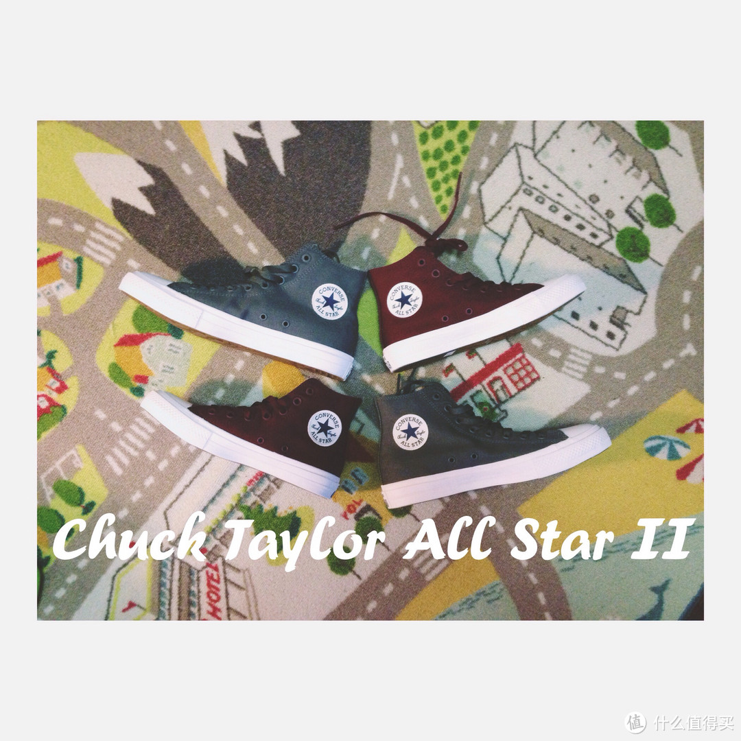 又买情侣鞋！CONVERSE 匡威 Chuck Taylor All Star II 高帮帆布鞋