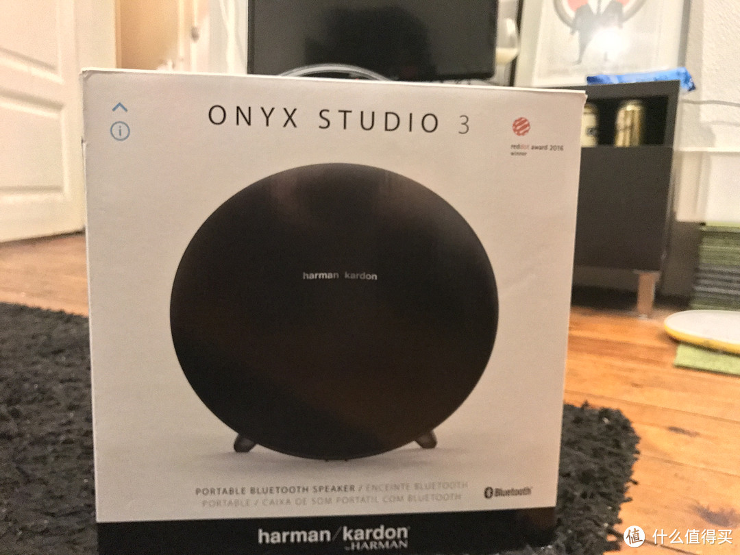 harman/kardon 哈曼卡顿 onyx studio3 蓝牙音箱 开箱评测