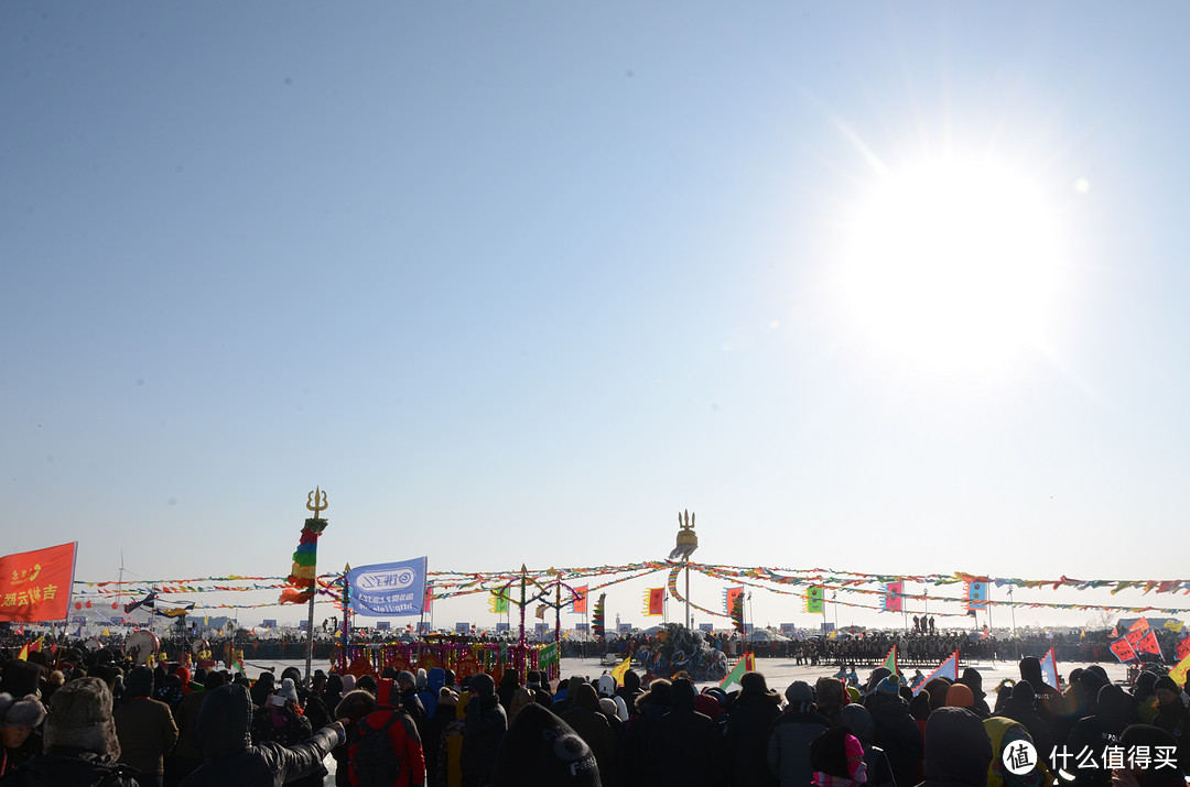 祭湖仪式现场