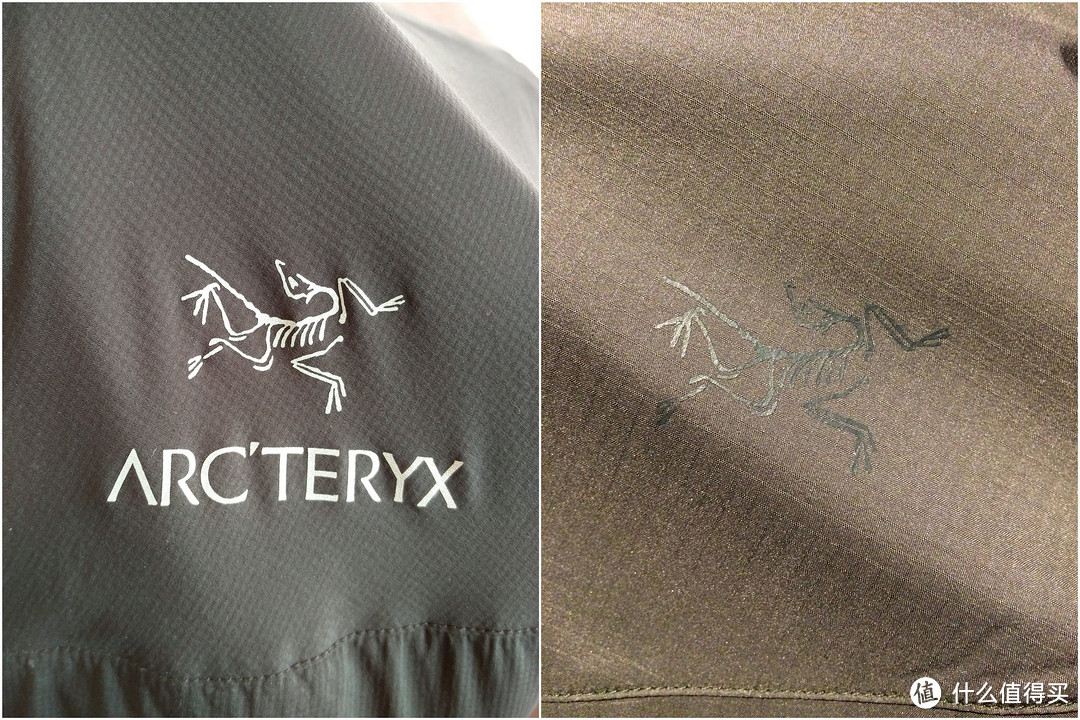 Arc'teryx 始祖鸟 ATOM LT - LEAF 入门棉服普通版和军警版对比