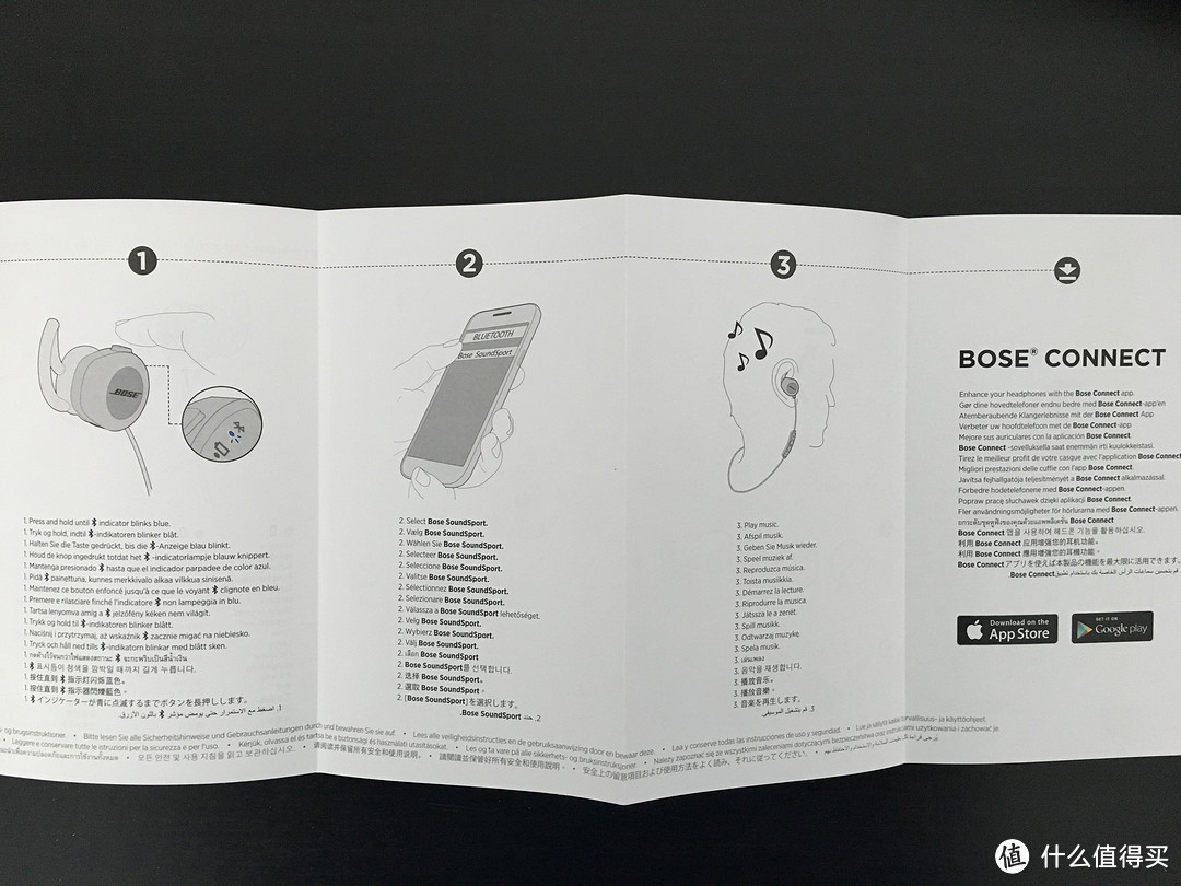 BOSE® - SoundSport® wireless headphones 开箱晒物