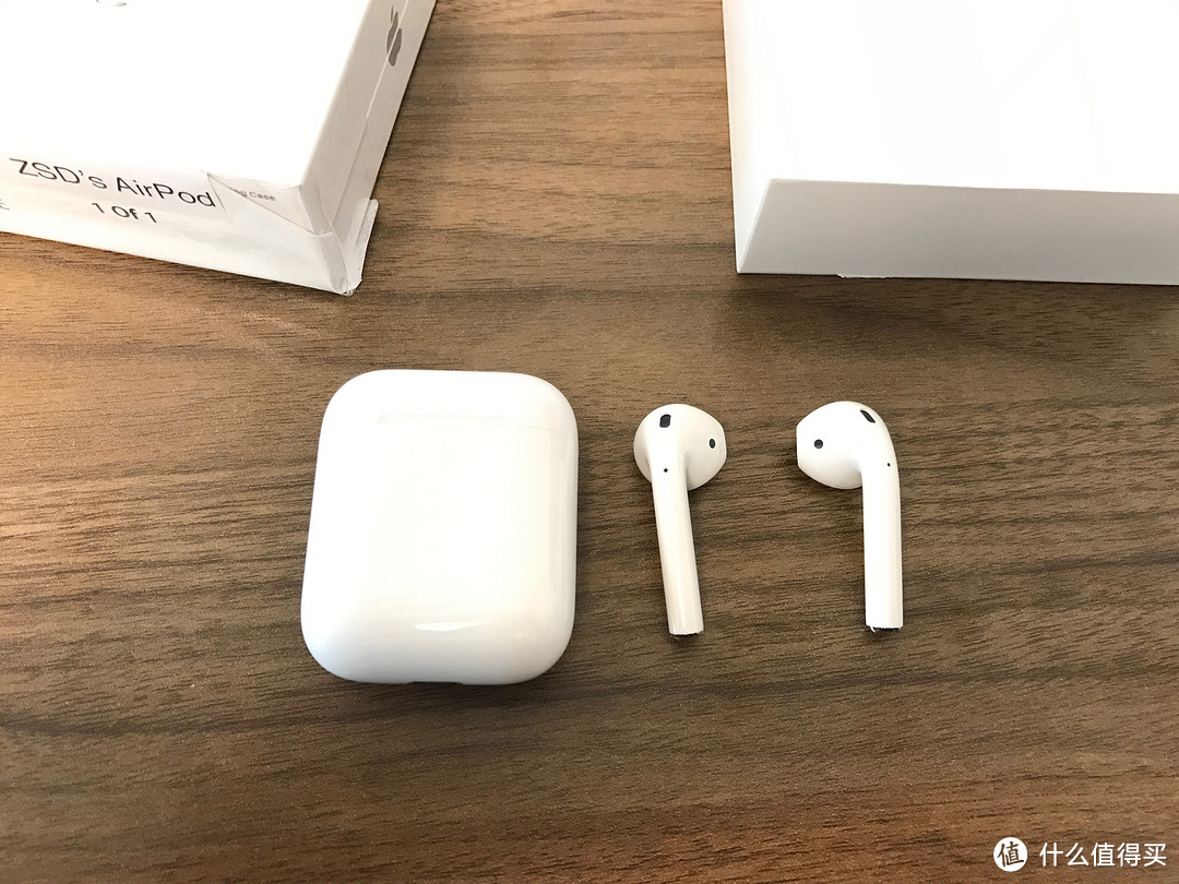 到店直接购买，量产版开箱晒机——Apple 苹果 AirPods 无线耳机