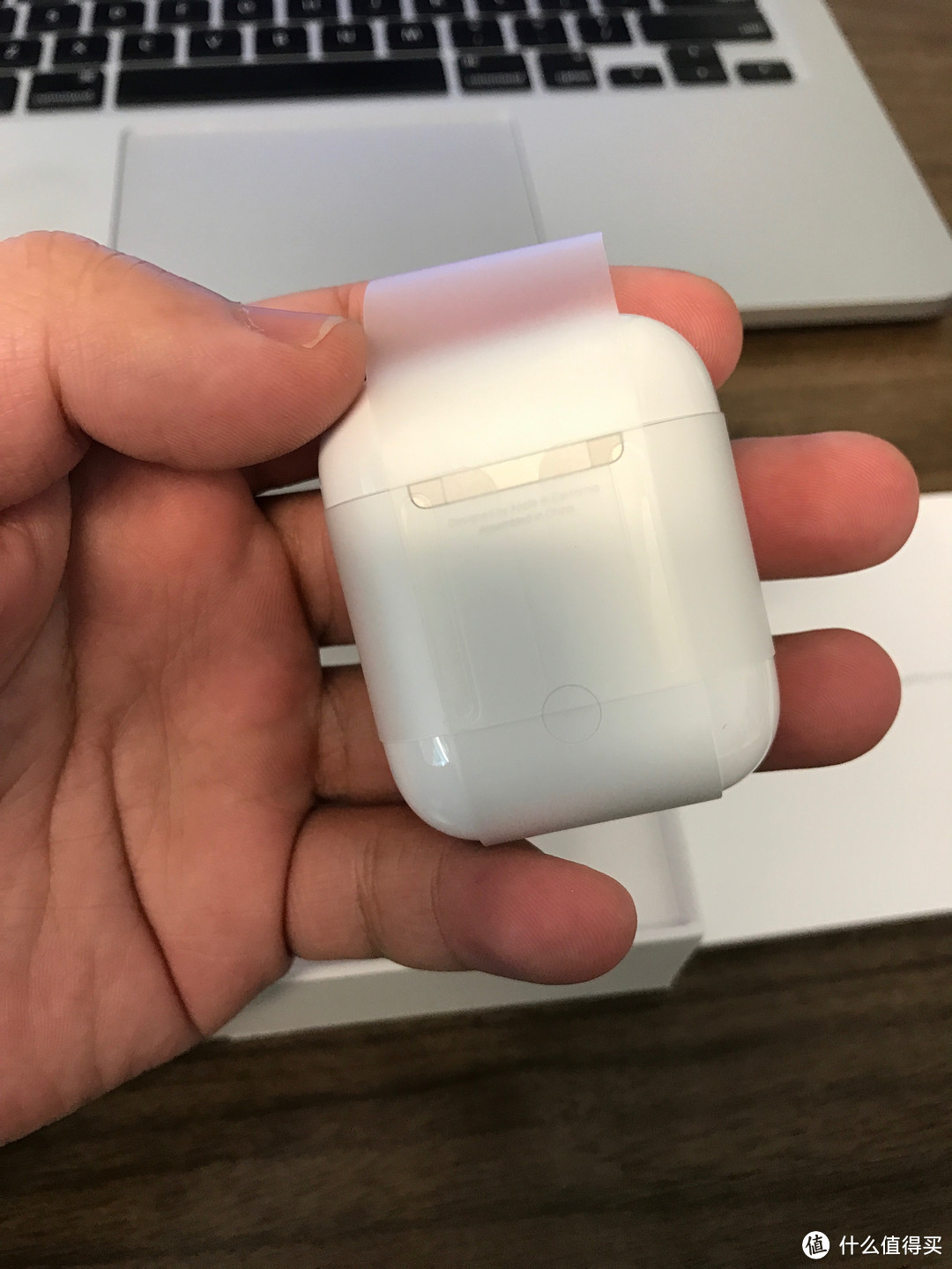 到店直接购买，量产版开箱晒机——Apple 苹果 AirPods 无线耳机