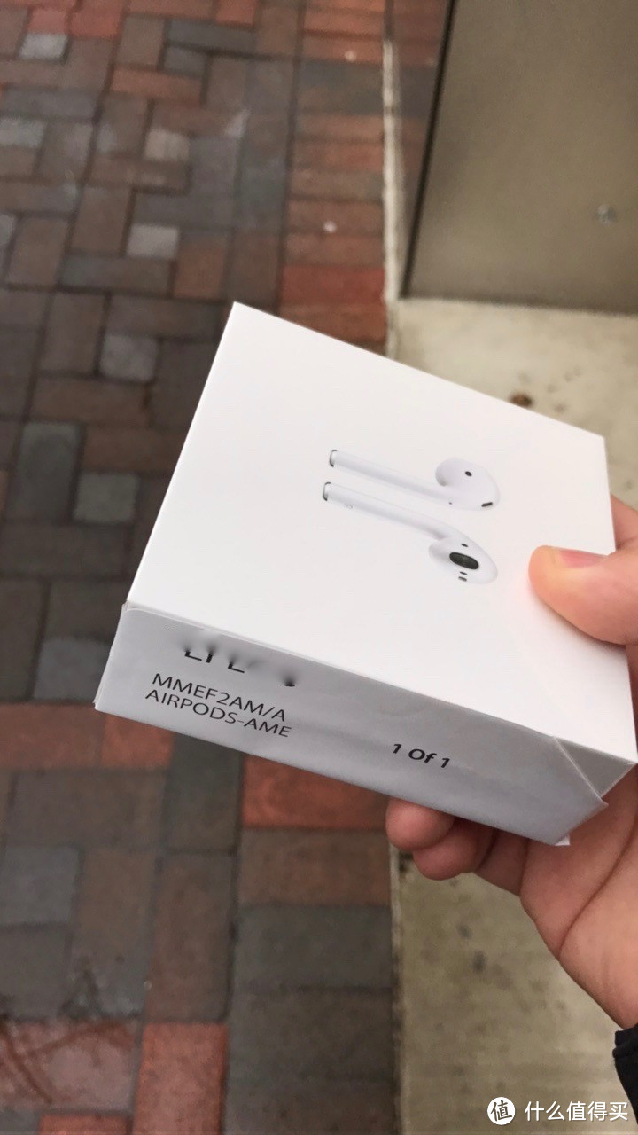 到店直接购买，量产版开箱晒机——Apple 苹果 AirPods 无线耳机