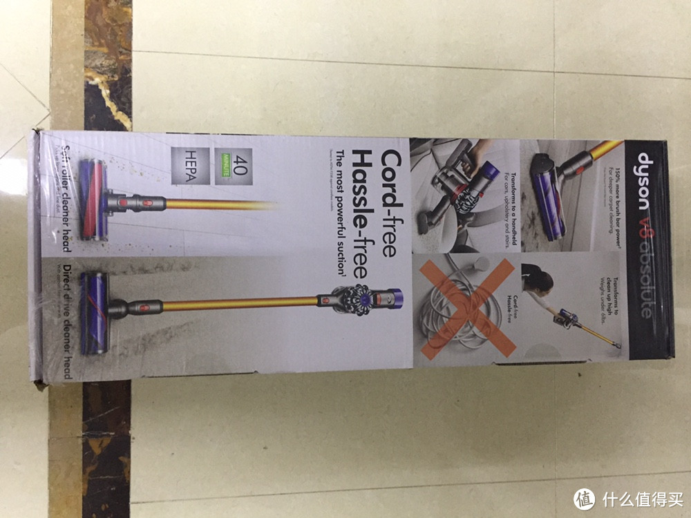 Dyson 戴森 V8 abusolute 吸尘器 感恩节一键海淘到手开箱