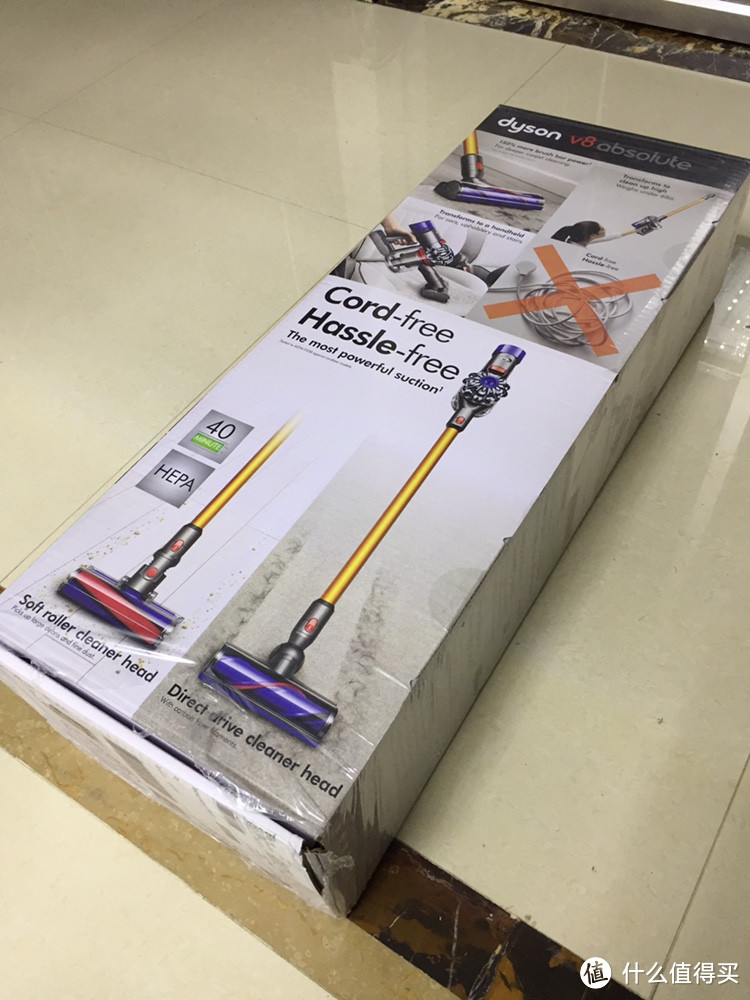 Dyson 戴森 V8 abusolute 吸尘器 感恩节一键海淘到手开箱